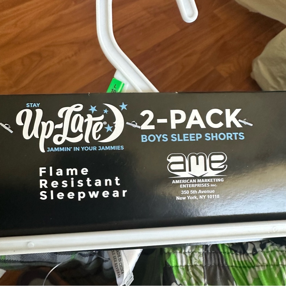 Kids Pajama Bottoms 2-Pack - Green and Gray - Picture 3 of 3